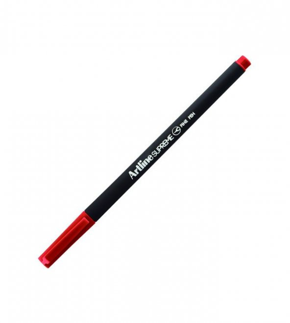 Artline Supreme Fine Keçe Uçlu Kalem 0,4mm Koyu Kırmızı