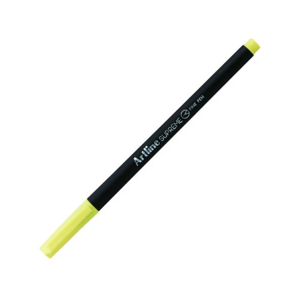 Artline Supreme Fine Keçe Uçlu Kalem 0,4mm Açık Sarı