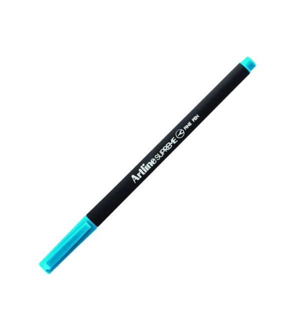 Artline Supreme Fine Keçe Uçlu Kalem 0,4mm Gök Mavisi