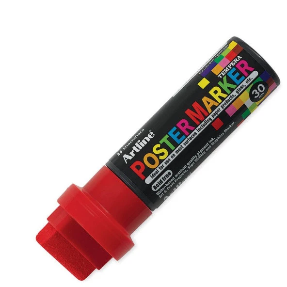 Artline Poster Marker 30 mm Kırmızı