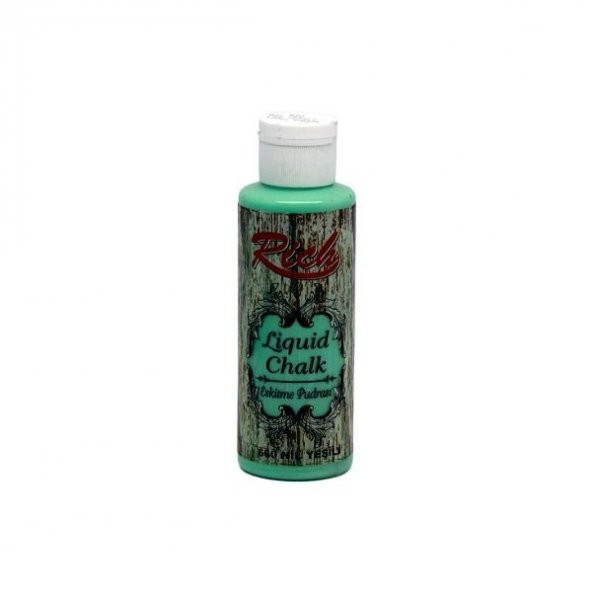 Rich Liquid Chalk Eskitme Pudrası 120 cc. 660 NİL YEŞİLİ