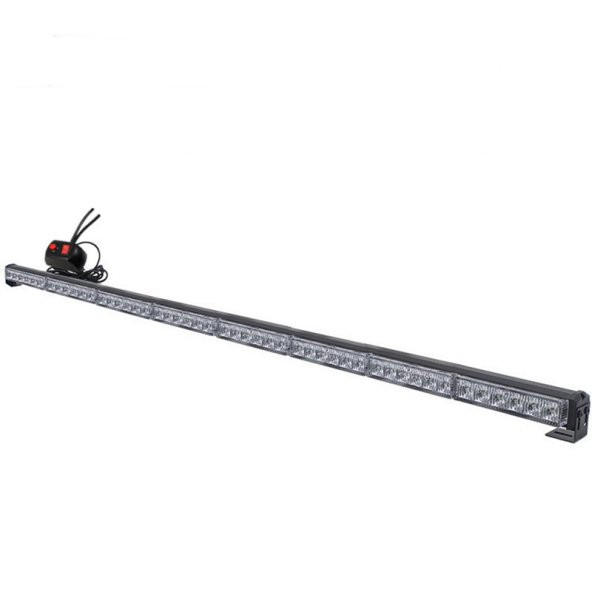 Çakar lamba 3W 48 power ledli 117cm  sarı beyaz 17 fonksiyonlu 12-24V  /  LAPA517-1 - 2