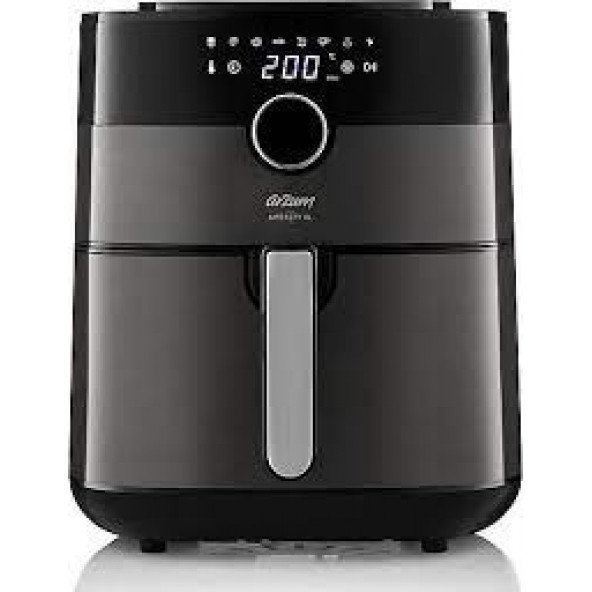 Arzum AR2074-G Airtasty XL Air Fryer 6 lt Gümüş Yağsız Fritöz - 1