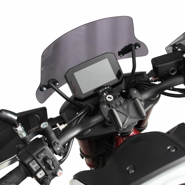 GP Kompozit Honda CB750 Hornet 2023-2024 Uyumlu Ön Cam Siyah - 5