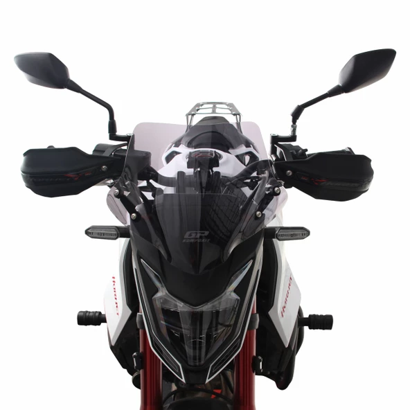 GP Kompozit Honda CB750 Hornet 2023-2024 Uyumlu Ön Cam Siyah - 7