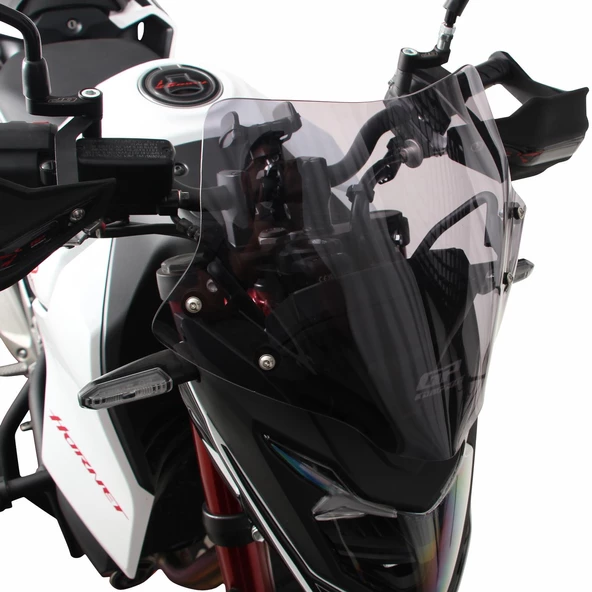 GP Kompozit Honda CB750 Hornet 2023-2024 Uyumlu Ön Cam Siyah - 3