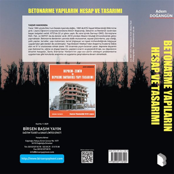 Betonarme Yapıların Hesap Ve Tasarımı / Adem Doğangün - 2
