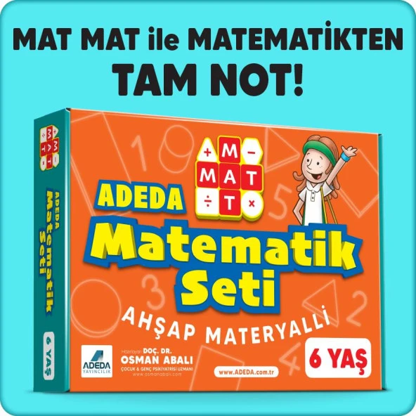 Adeda Mat Mat Matematik Seti 6 Yaş - Resim 2