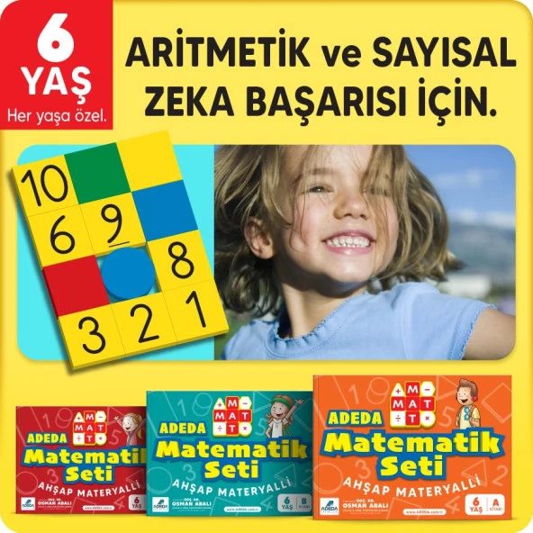 Adeda Mat Mat Matematik Seti 6 Yaş - Resim 3