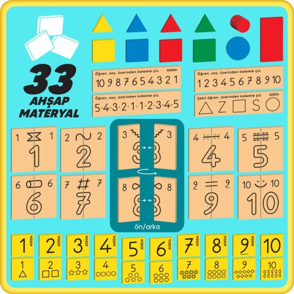 Adeda Mat Mat Matematik Seti 6 Yaş - Resim 5