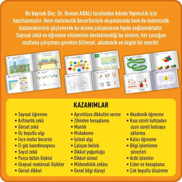 Adeda Mat Mat Matematik Seti 6 Yaş - Resim 6
