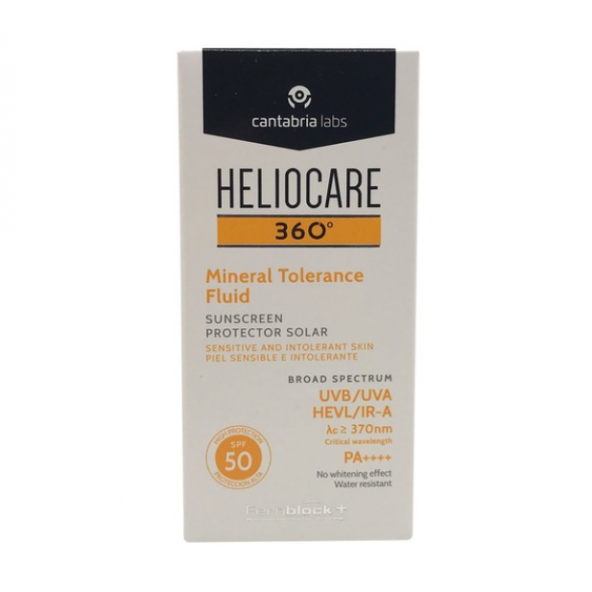 Heliocare 360 Mineral Tolerance Fluid SPF50 50 ml