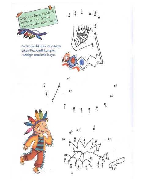 Noktadan Noktaya 1den 20ye Adan Zye Arkadaşım Çağlar - Resim 2