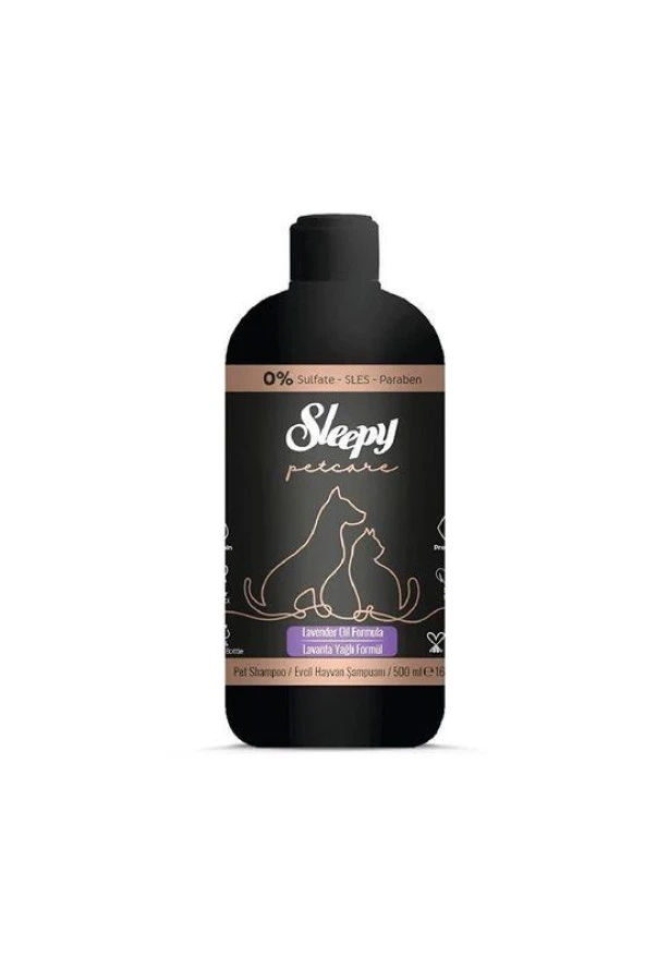 Sleepy Petcare Lavanta Yağlı Evcil Hayvan Şampuanı 500 ml