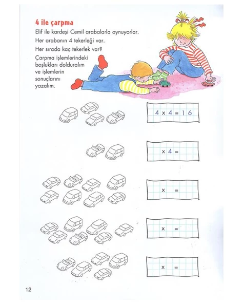 Temel Çarpma İşlemleri Arkadaşım Elif - 2