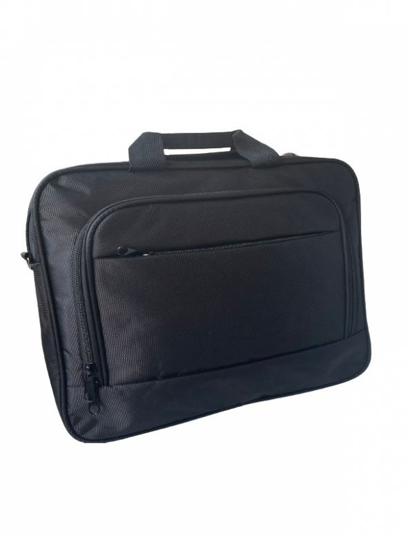 Laptop Çantası Evrak Laptop Notebook Tablet Çantası 4 Bölmeli Omuz Askılı Çanta 40X30X6 Siyah - 2