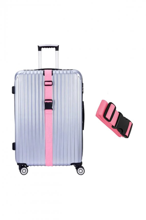 Bavul Bagaj Sedye Emniyet Kemeri Valiz Kemeri Ayarlanabilir Sırt ve Seyahat Çantası Kemeri 1 Adet