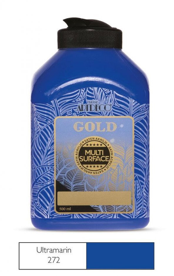 Artdeco Gold Multi Surface Akrilik Boya 500ml 272 Ultramarine