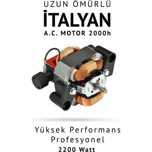 Etap Energyx Pro Profesyonel Seri Beyaz 2200 Watt Kuaför Fön Makinesi - Resim 2