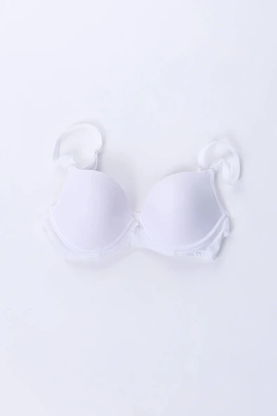 Yeni inci Kadın Desteksiz Balenli Sütyen - Resim 2