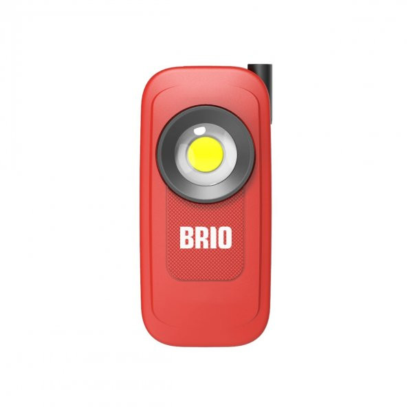 Brio Usb Şarjlı, Esnek, Eller Serbest, Mıknatıslı, Kamp, Tamirci Led Lambası 300 L