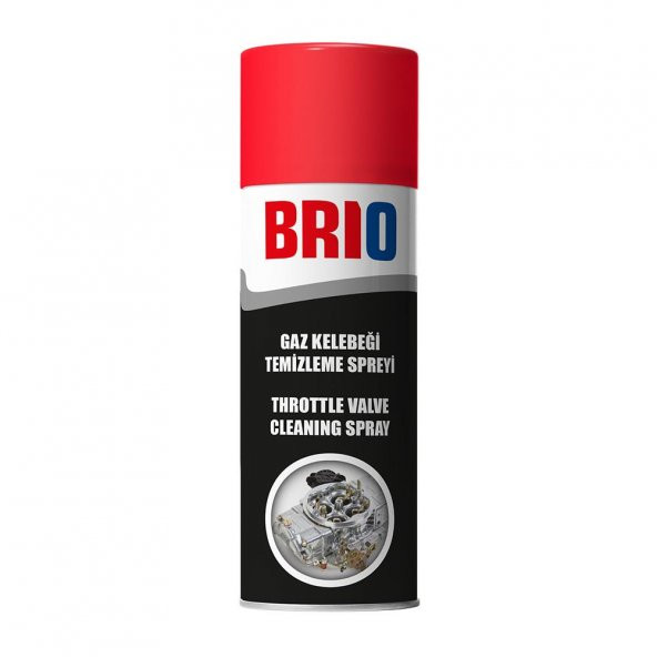 Brio Gaz Kelebeği Boğaz Kelebeği Temizleme Spreyi 400 Ml