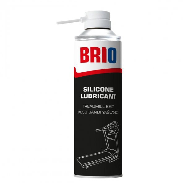 Brio Silikon Sprey Koşu Bandı Yağlayıcı, Koşu Bandı Yağı 500 Ml