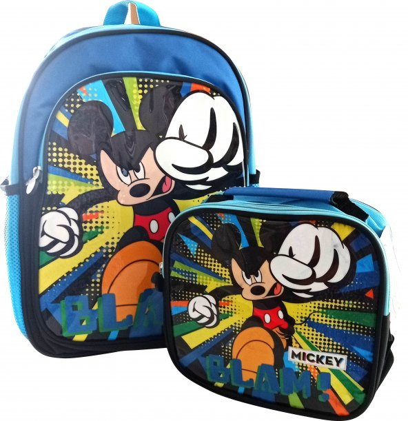 Disney Mickey Mouse Beslenmeli Ilkokul Çantası