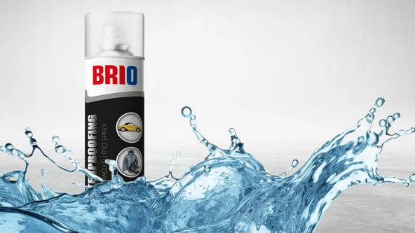 Brio Su İtici Su Geçirmez Kıyafet Koltuk Ayakkabı Koruma Sprey 500 Ml - 2