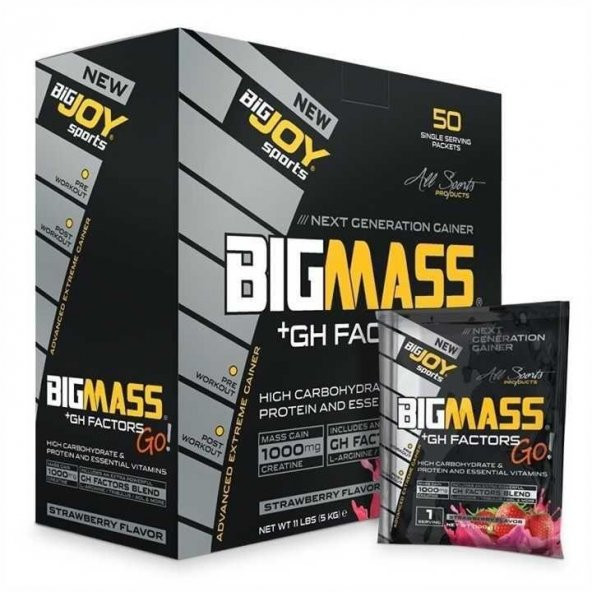 Bigjoy Sports Big Mass 5000 G 50 Saşe Çilek
