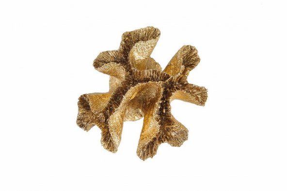 Porland Mercan Altın D:1 Dekoratif Obje 15 cm 04STY008126 - 3