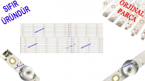 PHILIPS, 75PUS7354, 75PUS7354/12, LED BAR BACKLIGHT, PANEL LEDLERİ, GJ-2K19-750-D816-L-V3 LB- GM3030-GJPHP758X16PC29-R-T M08-TP75030-0801L, CEJJ-LB750Z-8S1P-M3030-J-2