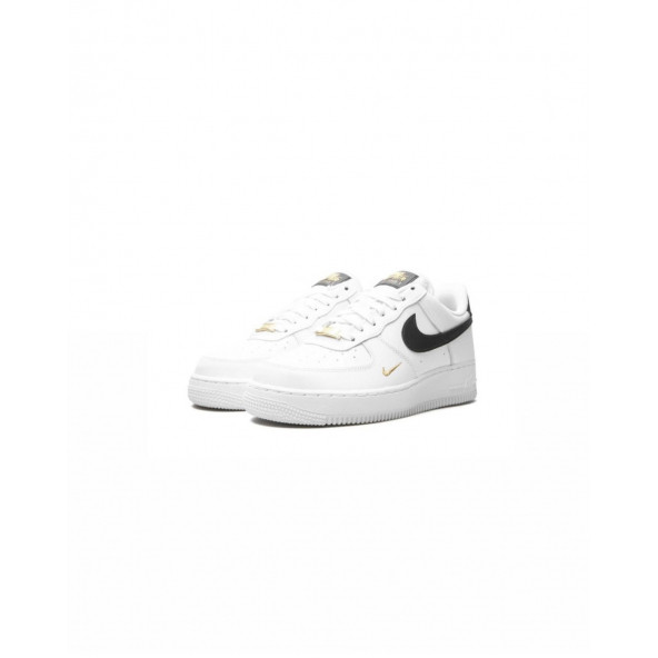 Nike Air Force 1 Essential White Black Gold - 3