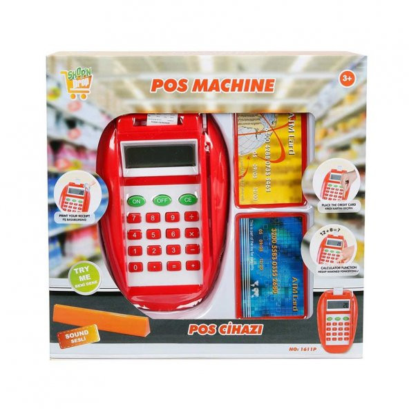Market Pos Cihazı Sesli Oyuncak - 2
