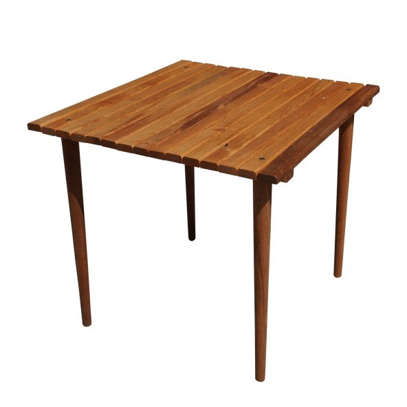 Ahşap Katlanır Rulo Masa Kamp Outdoor Bahçe Araç Araba Masası Çantalı 60x57 - 3