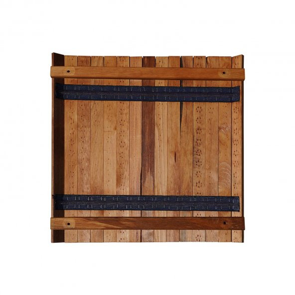 Ahşap Katlanır Rulo Masa Kamp Outdoor Bahçe Araç Araba Masası Çantalı 60x57 - 6