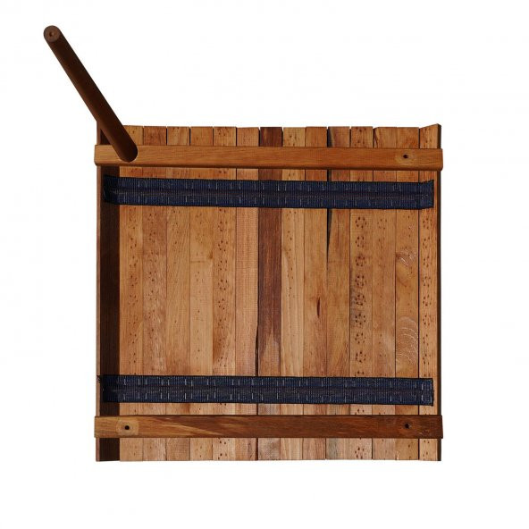 Ahşap Katlanır Rulo Masa Kamp Outdoor Bahçe Araç Araba Masası Çantalı 60x57 - 7