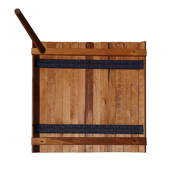 Ahşap Katlanır Rulo Masa Kamp Outdoor Bahçe Araç Araba Masası Çantalı 60x57 - 9