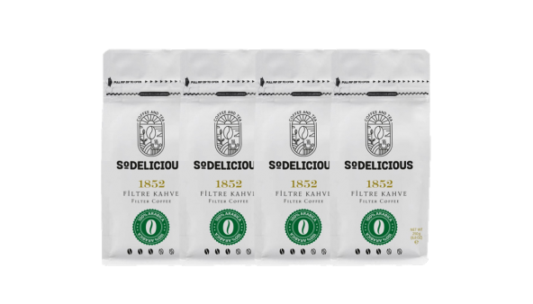 SODELICIOUS COFFEE - 1852 FİLTRE KAHVE 250G X 4LÜ = 1000 GR - 2