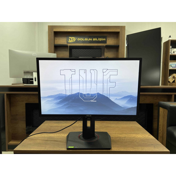 Asus VG248QG İKİNCİ EL GARANTİLİ 24" 165 Hz 0.5ms (HDMI+Display) FreeSync Full HD TN Oyuncu Monitörü - 3