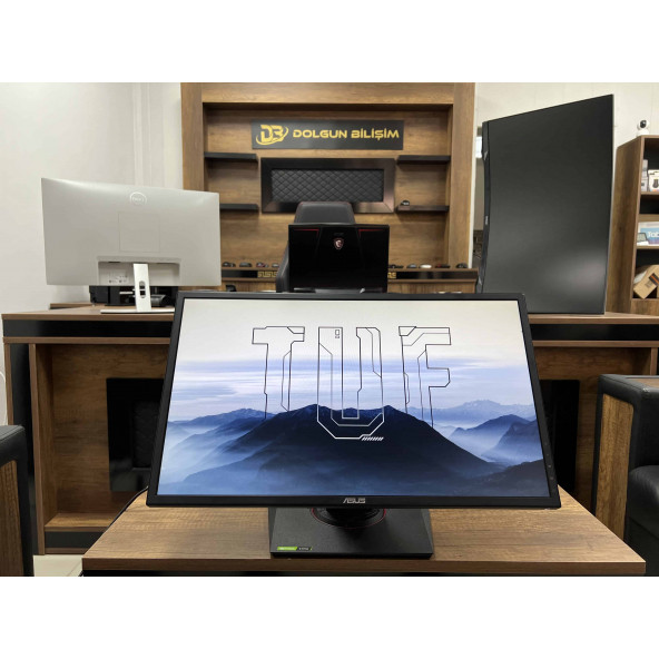 Asus VG248QG İKİNCİ EL GARANTİLİ 24" 165 Hz 0.5ms (HDMI+Display) FreeSync Full HD TN Oyuncu Monitörü - 4
