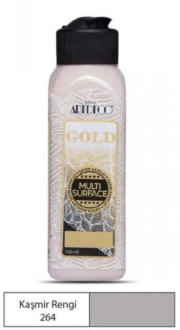 Artdeco Gold Multi Surface Akrilik Boya 140 ml. 264 KAŞMİR RENGİ