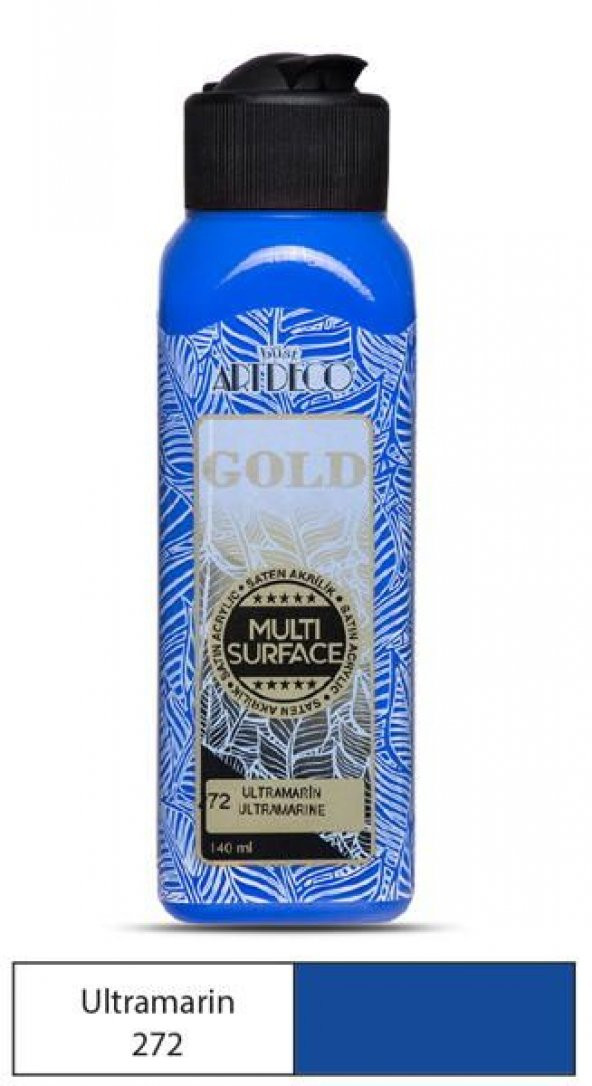 Artdeco Gold Multi Surface Akrilik Boya 140 ml. 272 ULTRAMARİN