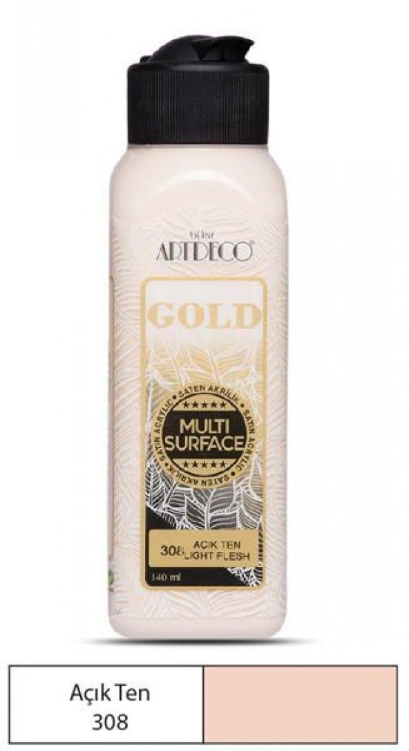 Artdeco Gold Multi Surface Akrilik Boya 140 ml. 308 AÇIK TEN