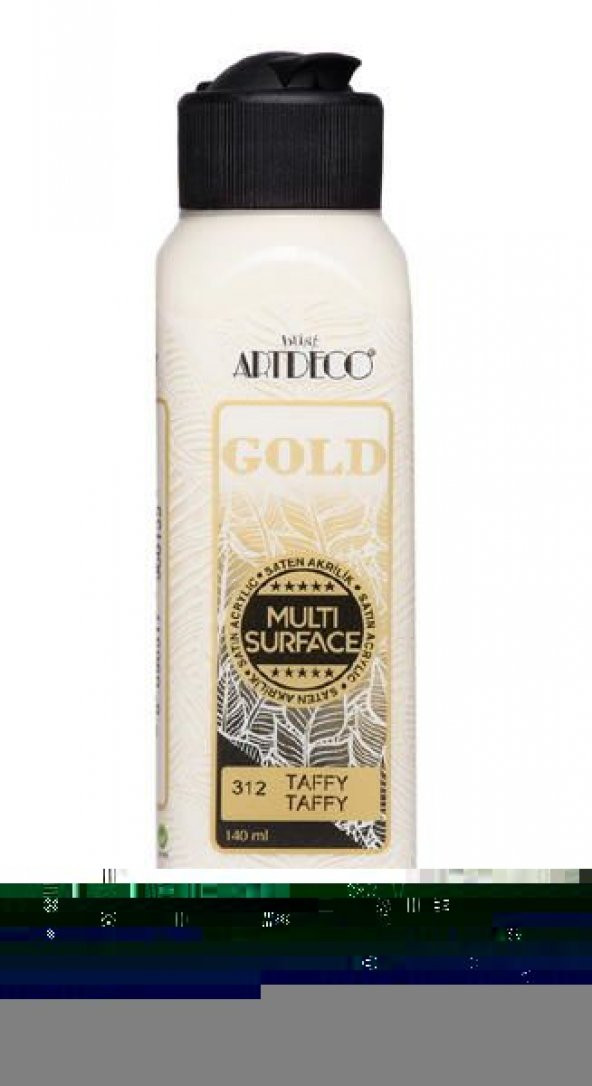 Artdeco Gold Multi Surface Akrilik Boya 140 ml. 312 TAFFY