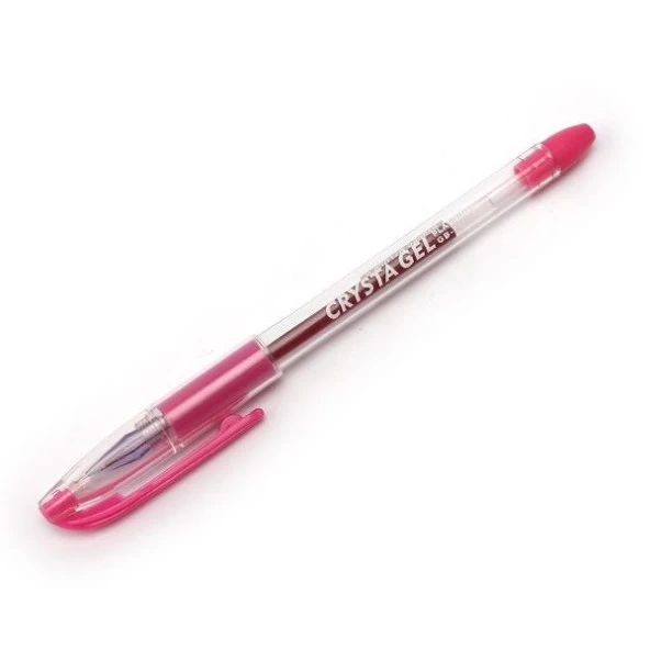 Platinum Crysta Gel 0.5mm Kristal Uçlu Jel Mürekkepli Kalem PEMBE