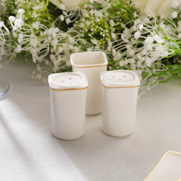 Schafer Glamor Pure Yemek Takımı 60 Parça-Gold - 5