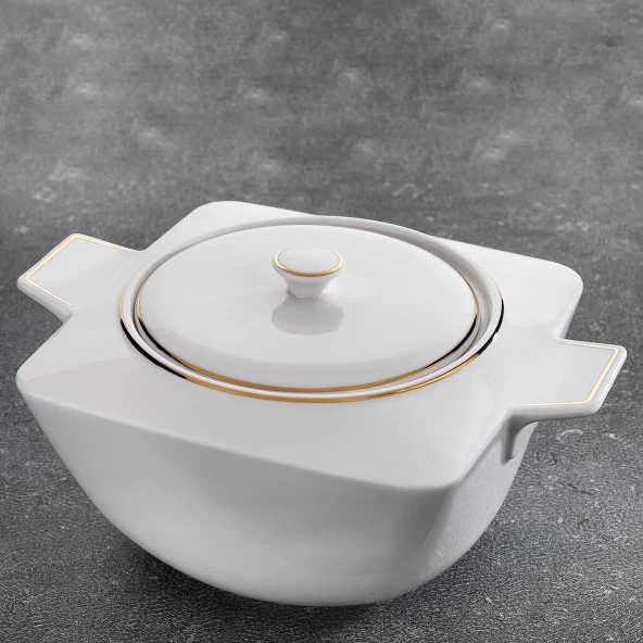 Schafer Glamor Pure Yemek Takımı 60 Parça-Gold - 7