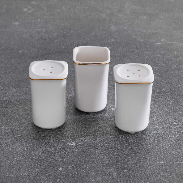 Schafer Glamor Pure Yemek Takımı 60 Parça-Gold - 8