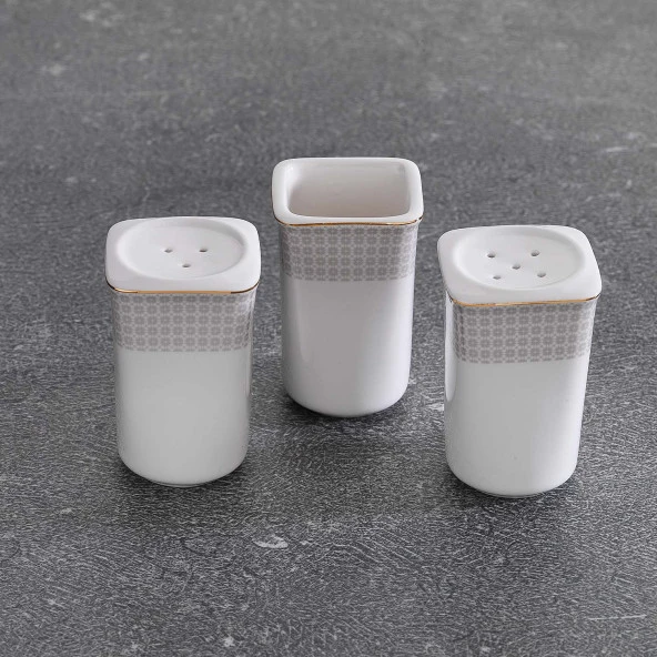 Schafer Glamor Point Yemek Takımı 60 Parça-Beyaz - 10